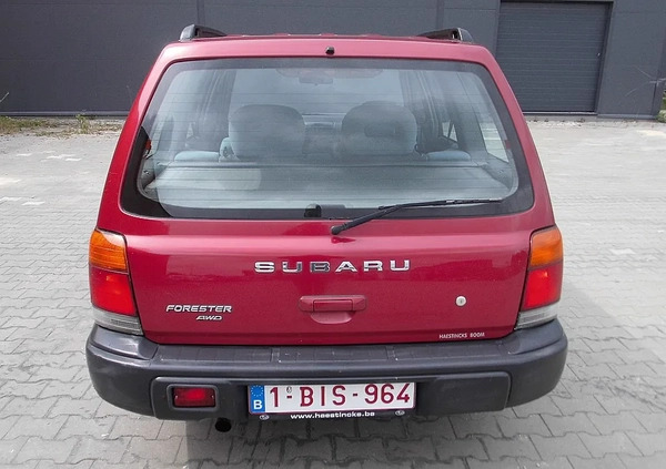 Subaru Forester cena 14900 przebieg: 310000, rok produkcji 1999 z Izbica Kujawska małe 277